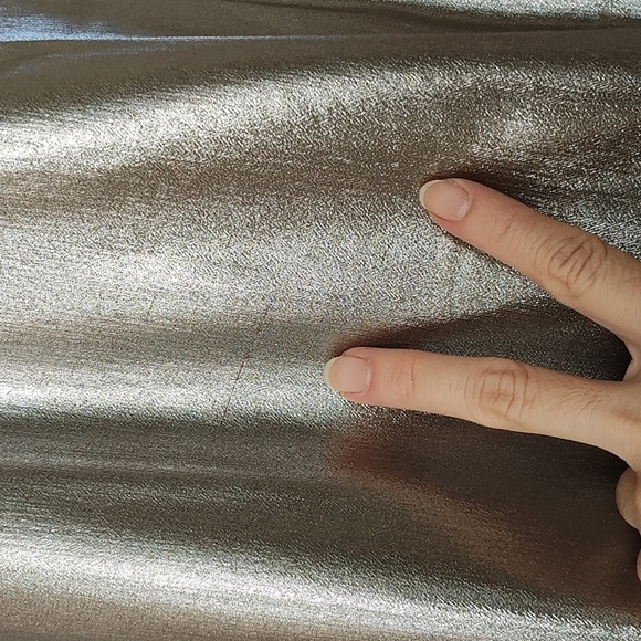 New Mango Metallic Party Dress Size XS - Picture 12 of 12